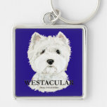 Westacular West Highland White Terrier! Key Chains