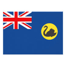 Western Australia Flag Custom Invite