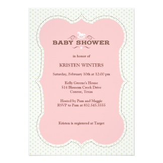 Western baby shower invitation