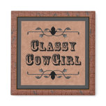 Western Cowgirl magnet