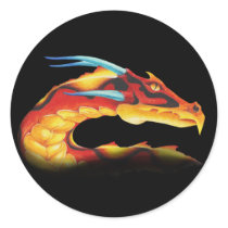 Western Dragon Sticker