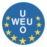 Western European Union stickers