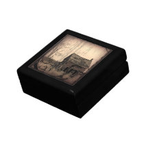 western farmhouse customizable country Wedding Keepsake Box