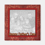 Western Father's Day Photo Refrigerator Magnets