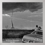 Western Kansas Tornado Poster