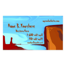 Western Life Colour Business Card