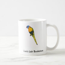 Western Rainbow Lorikeet Bookstore Promo Coffee Mug