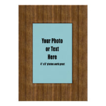 Western Rustic Wood Frame - Customizable Invitation