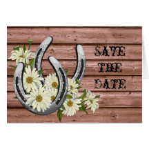 Western Save the Date Cards