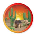 Western Sunrise Magnet