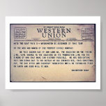 Western Union posters