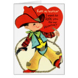Western Valentine Card