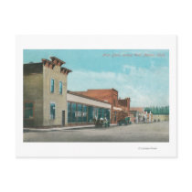 Western View from Main Street Post Card