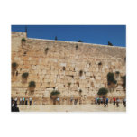 Western Wall, Jerusalem post card