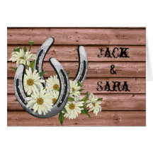 Western Wedding Invitation (greeting cards)