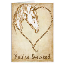 Western Wedding invitations Cards
