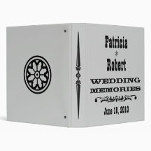 Western Wedding Photo Album Binder