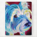 Westie #1 tapis de souris