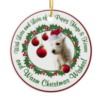 Westie Christmas Wishes Ornament