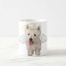 Westie Guardian Angels Mugs