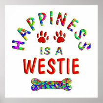 Westie Happiness Print