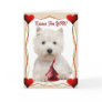 Westie Kisses For You Cards