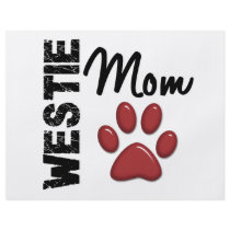 Westie Mom Paw Print 2