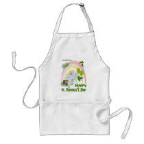 Westie Puppy - Matches Irish Or Not Design aprons