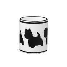 Westie Silhouette Coffee Mug