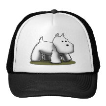Westie Trucker's Cap Trucker Hats