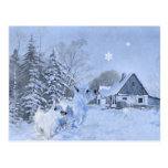 Westies Love the Wintertime Post Card