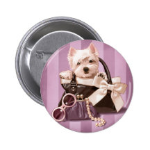 Westland Terrier Pin's Avec Agrafe