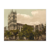 Westminster Abbey, London, England Postcard