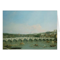 Westminster Bridge from the North with Lambeth cards