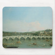 Westminster Bridge from the North with Lambeth mousepads