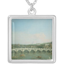 Westminster Bridge from the North with Lambeth necklaces