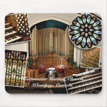 Westminster Uniting Church, Winnipeg, Canada Mousepads