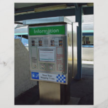 WestRail/TransPerth timetable display Flyers