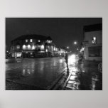 Wet Evening, Salisbury Road Cardiff (1) Posters