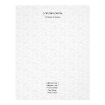 Wet Fall Leaves Stationery Letterhead Template