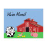 We've Moved (Animal Farm Style) Postcards