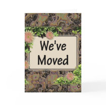 We've Moved Cards