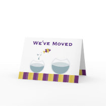 We've Moved Greeting Cards