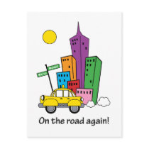 We've Moved Cityscape - Mailing Postcard