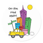 We've Moved Cityscape - Sticker