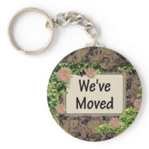 We've Moved Key Chain
