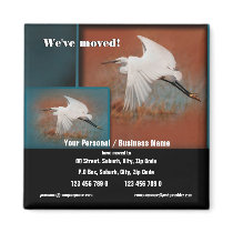 We've moved