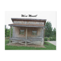 We've Moved Postcard Announcements