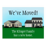 We've Moved Postcards