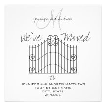 We've Moved to New Address Announcement